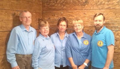 Vorstand ab Oktober 2015 (v.l.n.r.: R. Hochheim, B. Meister, K. Scheffer, R. Klein, M. Herzer) (Foto: Verein)